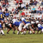 Rickards defense line up against Chiles