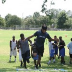 Cougars working out