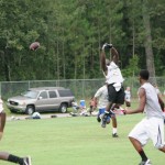 Wakulla receiver goes up for ball
