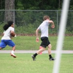 Jeferson County player in for the score