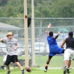 West Gadsden Coach dodge players and ball