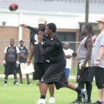 West Gadsden QB throwing deep