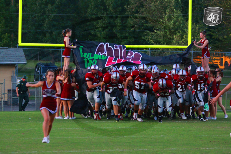 The Timberwolves take the field.